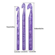 钩针套装 编织针 实用钩针，适用于手工制作 - A - 查看 6