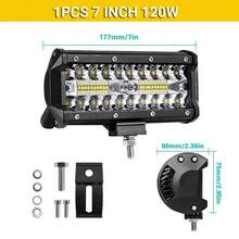 12V 24V LED Work Light, Flood Light, Combo LED Work Light, Suitable For ATV UTV Lada Niva 4x4 Truck Boat SUV - A - View 17
