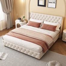 Bed Bases & Foundations - Beige + Linen + 160cm*200cm - View 4