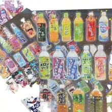 10pcs Snack Food Packaging Stickers For PhonePET Waterproof Cartoon Scrapbook StickerJournaling Stationery Kawaii - Multicolor - View 6