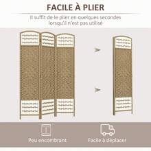 HOMCOM Screens & Room Dividers - 3pcs - View 3