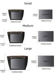 Organizador de cartera de fieltro con borde de cuero, organizador de forro para bolso Le Pliage L - Negro - Ver 7