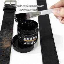 皮革颜色修复套装：轻松翻新和重新着色皮革，适用于皮包、皮带、皮沙发等，鞋架，收纳神器，户外，花园，旅行必备，便携式，沙滩必备，毕业季，毕业典礼，毕业礼物，毕业赠礼，祝贺毕业，毕业典礼，优秀毕业生，毕业派对 - 彩色 - 查看 3