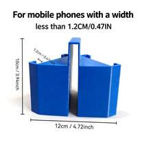 Un Soporte para Teléfono de Tenis que Puede Acomodar Dos Dispositivos - Perfecto para que los Atletas Analicen su Rendimiento y para que los Entrenadores Documenten el Entrenamiento, Capturando Momentos del Juego para Compartir con Amigos y Familiares. - 1 pieza - Ver 7