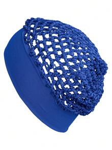 1pc Women's Sleep Hair Net Cap, Black Mesh Hair Cover Suitable For Ballet, Sleeping, Braiding Hair Bun Holder - Multicolor - View 5