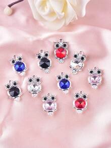 10pcs/Set Fashion Lovely Owl Animal Metal Charms Pendant For Women DIY Jewelry Making - Owl - View 1