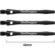 Durable 2BA Aluminium Dart Shafts Secure Lock & Smooth Release - Red - View 4