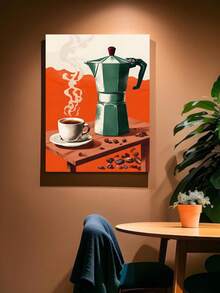 Decorative Plaque/Picture For Coffee, Kitchen, Coffee Corner, Vintage Style - Opsi 3 - View 1