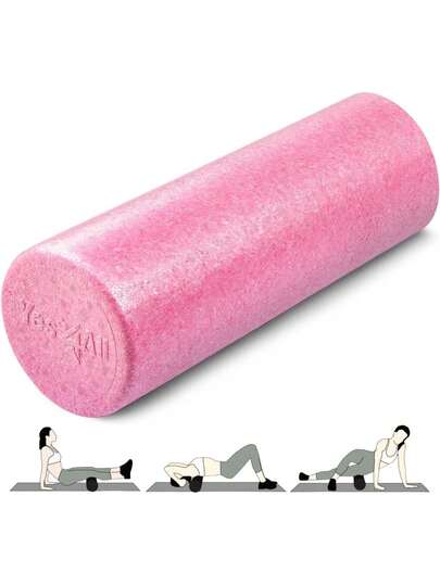 Rodillo de Espuma Redondo de Alta Densidad EPP para Espalda, Rodillo de Ejercicio para Yoga, Pilates y Estiramientos - 30, 45, 60, 90 cm,41876026