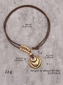 Women Long Necklaces - Antique Silver - View 6