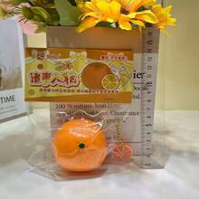 Kolorowe, realistyczne owocowe squishies, zabawki do ściskania łagodzące stres, zabawki squishy o powolnym odbiciu - Wielokolorowe - Zobacz 8