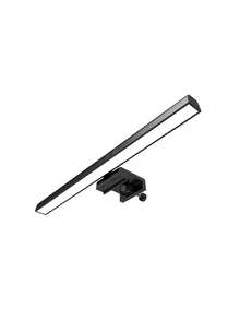 1 đèn LED thanh màu đen cho màn hình máy tính, đèn kẹp màn hình, đèn hiển thị có thể điều chỉnh độ sáng và hẹn giờ, thích hợp cho bàn làm việc/văn phòng/nhà/chơi game, đèn màn hình điều khiển cảm ứng bảo vệ mắt. - Đèn màn hình dải dài - Xem 4