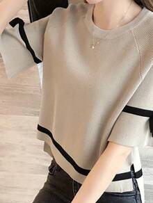 Women Blouses & Shirts - Khaki - View 4