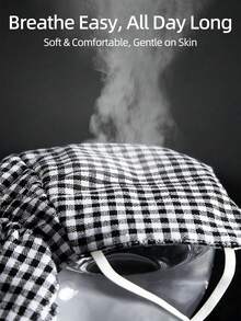 Thick & Large Cotton Face Mask, Outdoor Cycling Windproof Warm Neck Gaiter, Women's Thick Dust-Proof Warm Breathable Mesh Washable Winter Cycling Mask - Multicolor - View 3