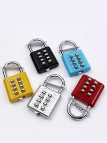 3-Digit Password Lock, Password Lock, Password Padlock, Password Combination Lock, Password Luggage Lock, Mini Anti-Theft Lock, Drawer Lock, Hardware Lock, Customizable Password Lock, Password Lock For Suitcase, Luggage, Mini Coded Lock, Home, School, Gym, Storage Cabinet, Fence, Toolbox, Travel Essential, Summer Vacation, Back To School, Mini Travel Accessories - Multicolor - View 10