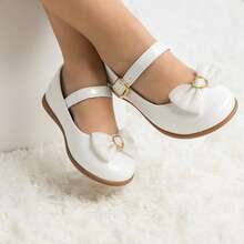 Girls' Ballet Flats, Sizes 20 To 34, Direct From The Factory. Glitter. - 白色 - 查看 1