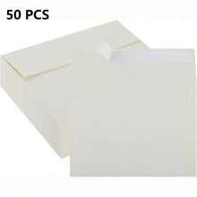 10/50/100 piezas Sobres para tarjetas de regalo de 5 X 7 pulgadas, sobres de invitación de papel de 120 g/m², juego de tarjetas de regalo para mayoristas, bolsas de sobres para tarjetas de felicitación adecuadas para invitaciones - B - Ver 11