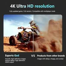 BiLOLLY Video Game Console, Retro Gaming System, Plug-And-Play Controller, Video Game Console, Featuring Over 20,000 Built-In Games. Handheld Gaming Console Integrates 15 Emulators And Supports Two-Player Gaming. - 查看 3