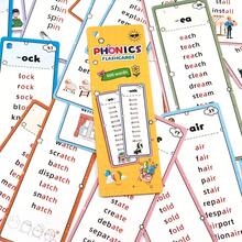 1 Set Of 600 English Alphabet Flashcards, Personalized Reusable Home Learning Cards, Reading Cards, Learning Aid, Birthday Gift, Christmas Gift, Learning Gift - Multicolor - View 5