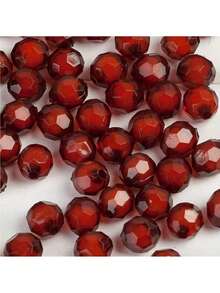 500pcs 8mm 32-Facet Acrylic Beads, DIY Jewelry Making, Craft Beads For Jewelry, Curtain Beads, Flower Pot Beads - Multicolor - View 19