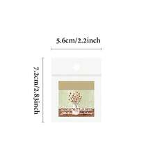 40 tờ/túi, tập sticker mini cầm tay dạng vuông nhỏ gọn, thuộc bộ sưu tập phụ kiện có họa tiết. Có các thiết kế hoa, động vật và chủ đề nhà cửa. Lý tưởng để dán nhãn gói quà, sticker trang trí sổ kế hoạch, trang trí sổ lưu niệm và nhật ký, và các vật dụng làm scrapbook. Sticker trang trí nghệ thuật và thủ công cho nhật ký và sổ lưu niệm. Sticker mỏng, dễ dán. Văn phòng phẩm, sticker vui nhộn. - nhãn dán - Xem 2