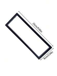 1pc Modern Minimalist Hollow Creative Dried Flower Photo Frame (Plastic), 3D Dried Flower Display Stand, DIY Floating Frame (Non-Glass), Birthday/Graduation Gift, Dried Flower, Necklace Jewelry Sample Display Rack - White - View 16