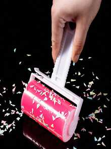 1/2pcs Reusable Lint Roller, Washable Clothes Dust Remover, Suitable For Furniture, Clothing, Home Cleaning, Pet Grooming - With Lid - View 4