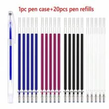 8/20pcs/Set High Temperature Disappearing Fabric Marking Pens, With Pen Holder, Heat Erasable Refills - Multiple Styles - View 13