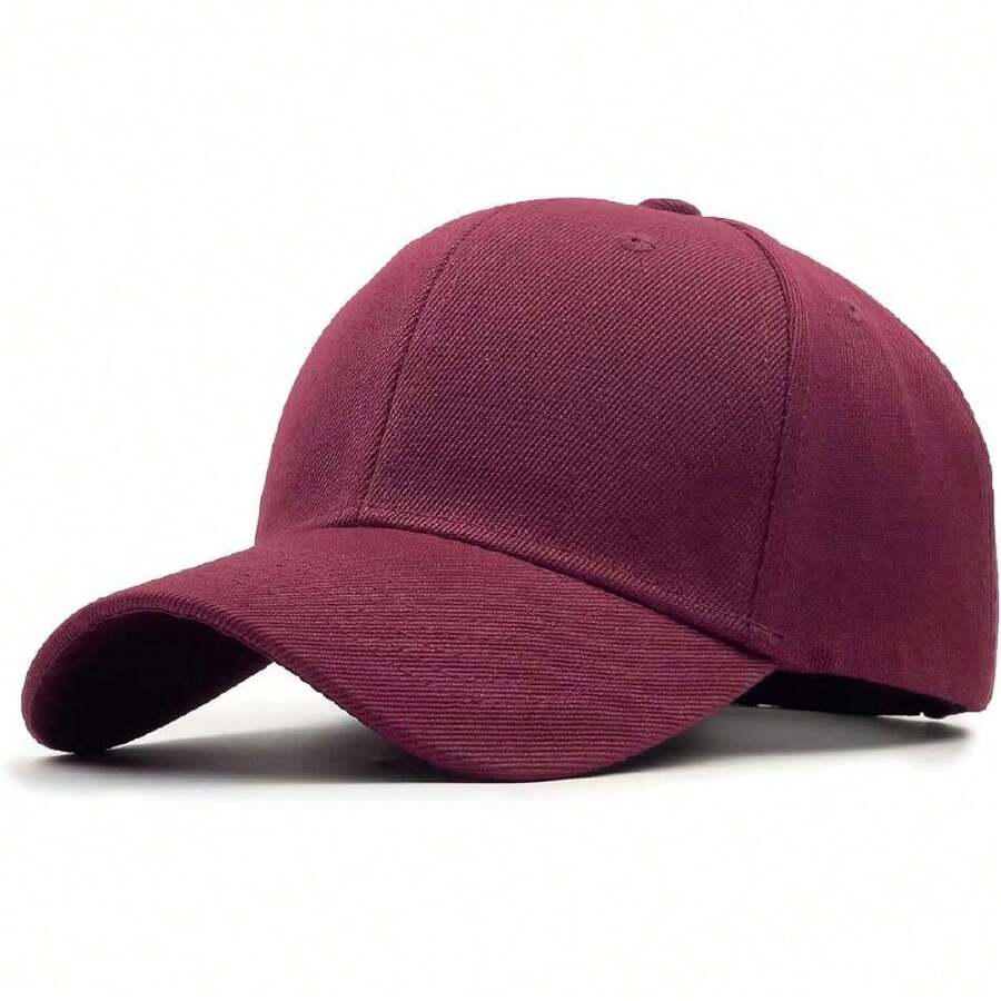 Utmost Structured Baseball Cap With Adjustable Closure, Performance Hat For Outdoor Activities And Custom Embroidery, 41845011 - Purple - View 1