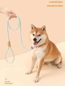Nouvelle laisse en nylon haute densité, convenant aux chiens de taille moyenne et grande. Ensemble de collier et laisse universel. Fournitures pour animaux de compagnie - Multicolore - Voir 6