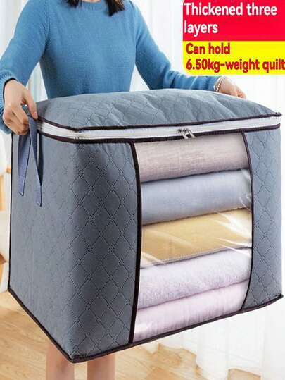 قابل للطي للتخزين والنقل السهل، سعة كبيرة وواسعة، محمول وخفيف الوزن، مثالي لتعبئة وتحريك البطاطين، تصميم حقيبة دافل متينة