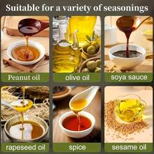 1/2 chai xịt dầu ô liu 2 trong 1, dung tích 470ml, có vòi phun sương mịn, bình xịt dầu bằng thủy tinh màu, thích hợp cho nấu ăn, nồi chiên không dầu, trộn salad, nướng. - Xem 5