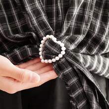 5件装束腰带可调节锌合金服装扣件腰带收紧器 - E - 查看 6