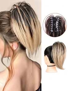 Kẹp tóc búi rối cho nữ, phụ kiện tóc cho tóc thẳng, tóc ngắn, tóc đuôi ngựa cao, trang trí kiểu tóc búi phồng. - Nhiều màu - Xem 12