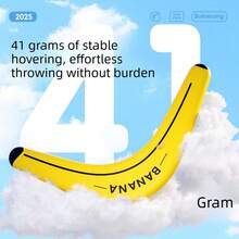 Banana-Shaped Professional Outdoor Two-Blade V-Shaped Triangular Boomerang, Stable Flight Up To 100M, Lightweight EVA Material, Ergonomic Hand Grip, Soft Foam Process, And Painless On Impact, Random Detail Styles[Lightweight Material, Do Not Bend To Avoid Affecting Use] - V-shaped Boomerang - View 4