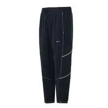Nike Men's Pants AS M NK DF RETRO TRACK PANT, Comfortable Soft Casual Sports Trousers IF2033-010 - Black/Black/Black/Silver - View 1
