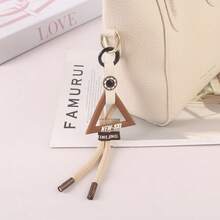 7 Pieces Of PVC Soft Rubber Dopamine Star Heart Hanging Rope Car Keychain, Keychain Accessories, Bag Pendant - Multicolor - View 5