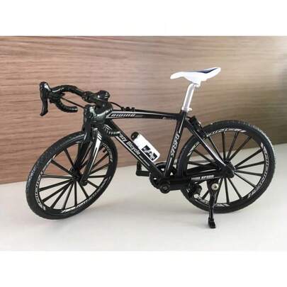 bicicleta de aleación 1:10, modelo fundido a presión, bicicleta de montaña en miniatura de Metal, juguete de carreras, colección de simulación, juguetes para niños M98I
