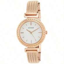 Guess Women's Fashionable Elegant Versatile Quartz Watch - Rose Gold - View 6