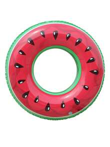 1pc Adult Summer Swimming Pool Party Thick Inflatable Fruit Life Buoy, Swimming Pool Floating Device - Multicolor - View 11
