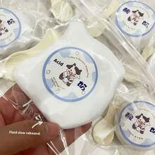 1个牛奶香味慢回弹挤压玩具，适合作为生日、节日和圣诞节礼物 - 彩色 - 查看 4