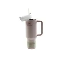 STANLEY - The  H2.0 ™ Tumbler 40oz Premium Stainless Steel Bottle Insulated Mug Cup Portable Water Bottle Large-Capacity Coffee Cup Water Cup With Handle And Straw, For Cars, Travel, Home, Office, Gift, Ice Drinks And Hot Drinks 10-10824 - 1366 THẠCH ANH HỒNG 2.0 - Xem 2