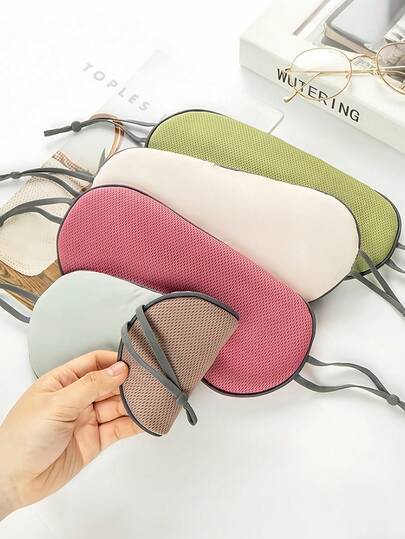 調整可能な弾性柔らかい通気性のある睡眠用アイマスク、横向き寝の人向け、男女兼用、完全遮光3Dアイマスク、自宅、ホテル、バケーション、学校、クルーズ、ビジネストリップ、寝室、旅行などのシーンに適用