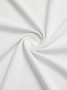 两件套女童夏季海滩度假套装，海龟印花无袖上衣和条纹短裤套装 - 白色 - 查看 5