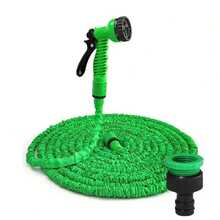 20/70/95/120/145ft Multipurpose High Pressure Garden Hose With 7 Pattern Spray Nozzle And 3/4" Brass Connector, Made Of Durable Leak-Proof Rubber Material, Suitable For Watering, Rinsing, Cleaning And Other Outdoor Tasks - View 13