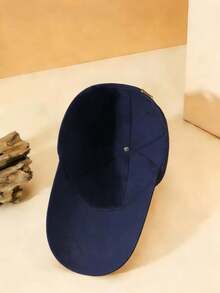 Baseball Cap, Long Brim Men's Graphic Hat Anti Social Club Logo Print Men/Women's Daily Wear, Sun Hat,Long Bill Cap,Long Visor Cap - 藏蓝色 - 查看 7