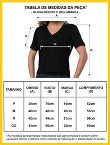 Women's Viscose/Lycra Blouse With Short Sleeves And V-Neck - Comfortable Fabric - 黑色 - 查看 6