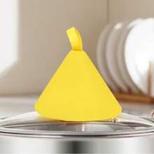 1Set-Enameled Cast Iron Dutch Oven - Pot With Lid Cookbook & Silicone Hand-Held Anti-Scald Pot Cap- Heavy-Duty Cookware For Braising, Stews, Roasting, Bread Baking ETC - View 6