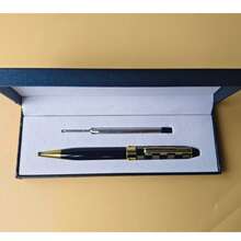 高端烤漆不锈钢金属签名笔，豪华礼盒包装，适合商务馈赠，男女商务办公人士均适用。 - 2374 - 查看 21