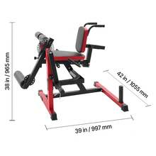 Leg Extension And Curl Machine, Seated Leg Rotary Extension For Thigh, Adjustable Lower Body Specialty Exercises Equipment, Heavy Duty Workout Bench For Home Gym, 550 LBS Capacity - Leg Extension and Curl Machine, 550 Lbs - View 10
